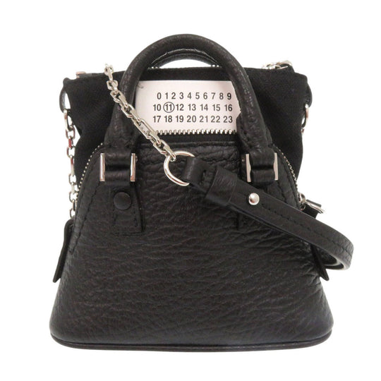 Maison Margiela Shoulder Bag SB3WG0025 leather black 5AC Classic Baby