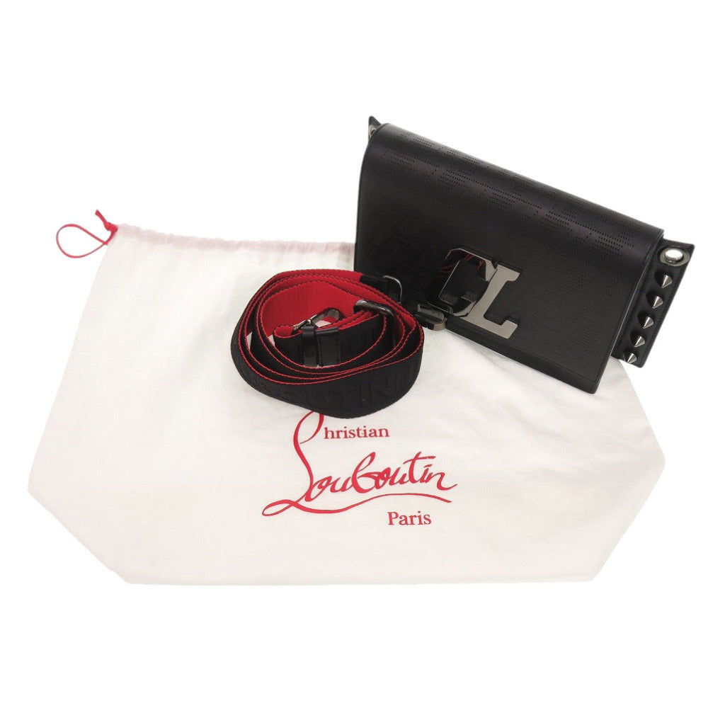 Christian Louboutin Shoulder Bag leather black