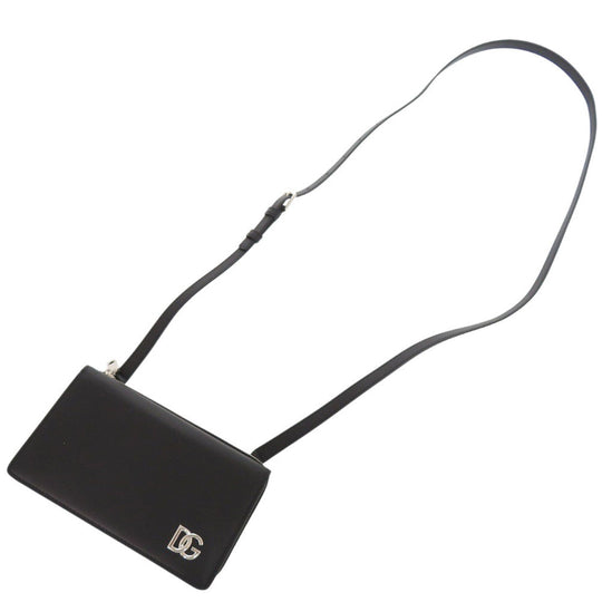 DOLCE&GABBANA Shoulder Bag leather black