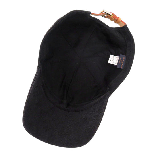 LOUIS VUITTON Other hats M76745 cotton black cap monogram essential