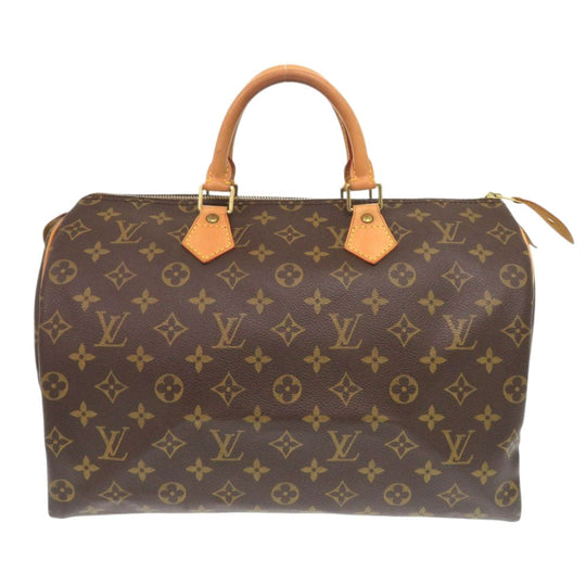 LOUIS VUITTON Handbag M41524 Monogram canvas Brown Monogram Speedy 35 Women Used Authentic