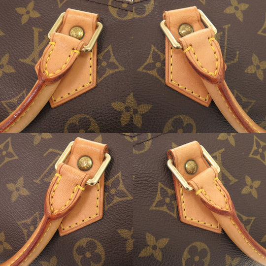 LOUIS VUITTON Handbag M41524 Monogram canvas Brown Monogram Speedy 35 Women Used Authentic