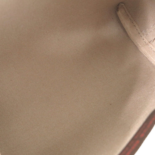 Herve Chapelier Handbag 8797G Coated canvas beige Luxe Pouch XS with 2 Straps