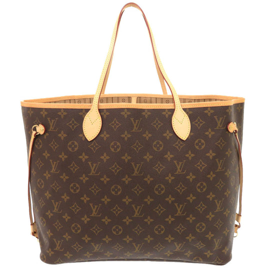 LOUIS VUITTON Tote Bag M40157 Monogram canvas Brown Monogram Neverfull GM Women Used Authentic