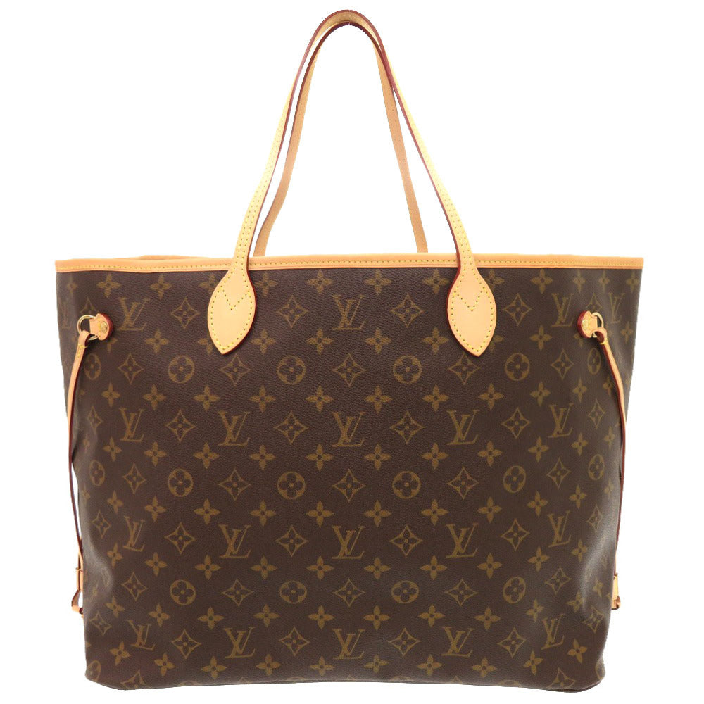 LOUIS VUITTON Tote Bag M40157 Monogram canvas Brown Monogram Neverfull GM Women Used Authentic