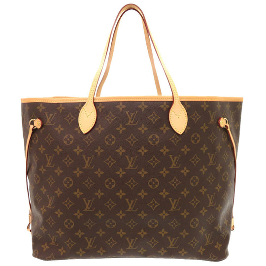 LOUIS VUITTON Tote Bag M40157 Monogram canvas Brown Monogram Neverfull GM Women Used Authentic
