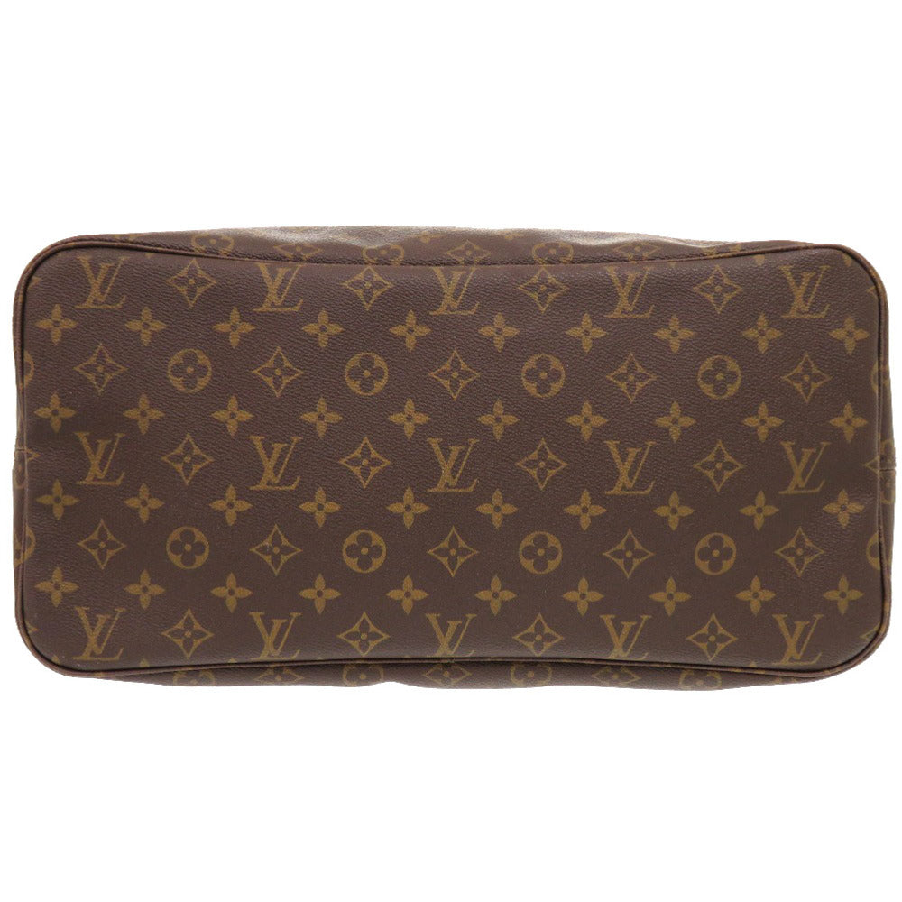 LOUIS VUITTON Tote Bag M40157 Monogram canvas Brown Monogram Neverfull GM Women Used Authentic