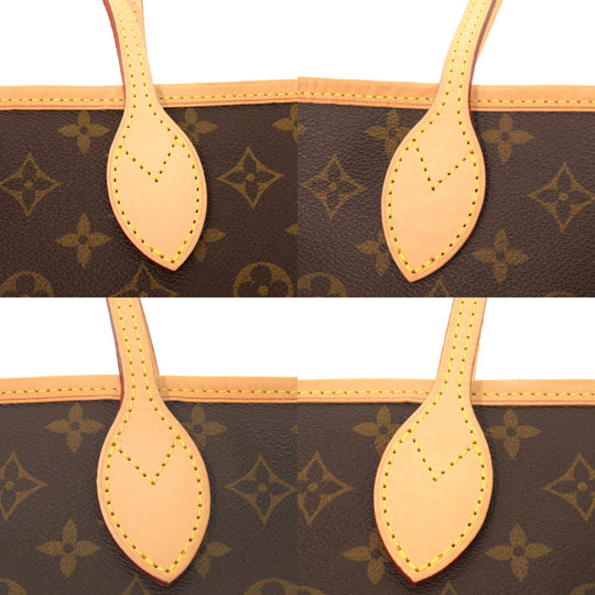 LOUIS VUITTON Tote Bag M40157 Monogram canvas Brown Monogram Neverfull GM Women Used Authentic