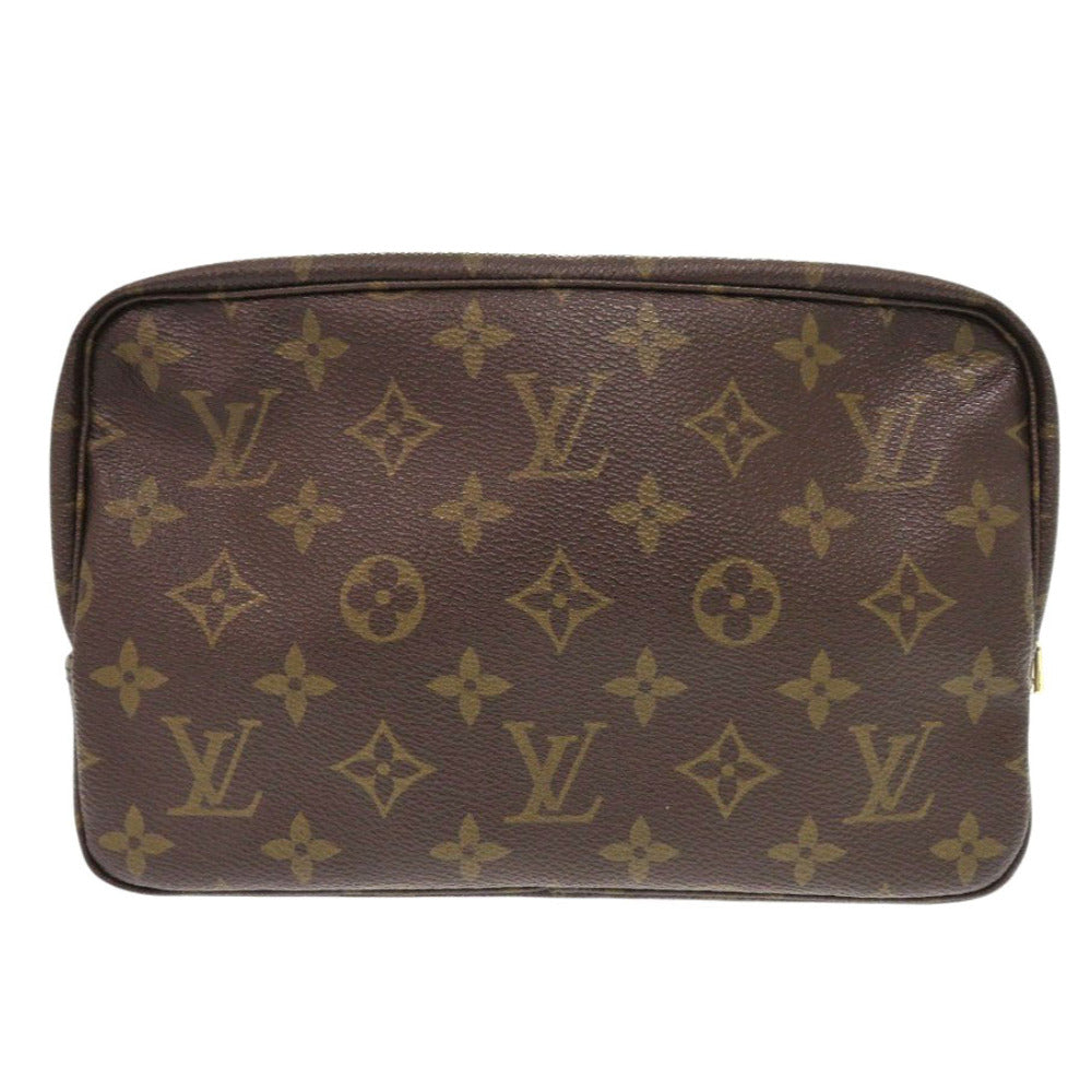LOUIS VUITTON business bag M47524 Monogram canvas Brown Monogram Truth Cracking T 23 unisex(Unisex) Used Authentic