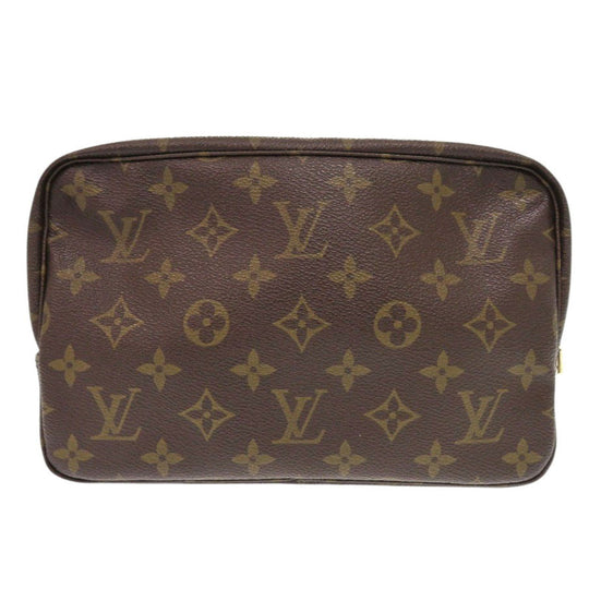 LOUIS VUITTON business bag M47524 Monogram canvas Brown Monogram Truth Cracking T 23 unisex(Unisex) Used Authentic