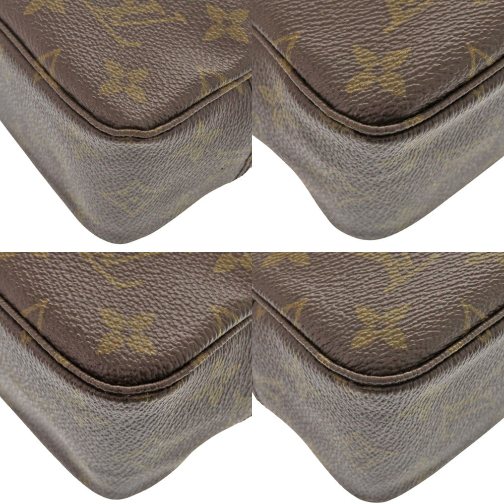 LOUIS VUITTON business bag M47524 Monogram canvas Brown Monogram Truth Cracking T 23 unisex(Unisex) Used Authentic