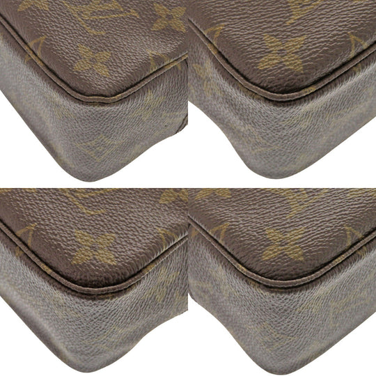 LOUIS VUITTON business bag M47524 Monogram canvas Brown Monogram Truth Cracking T 23 unisex(Unisex) Used Authentic