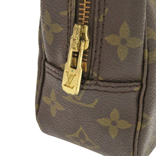 LOUIS VUITTON business bag M47524 Monogram canvas Brown Monogram Truth Cracking T 23 unisex(Unisex) Used Authentic