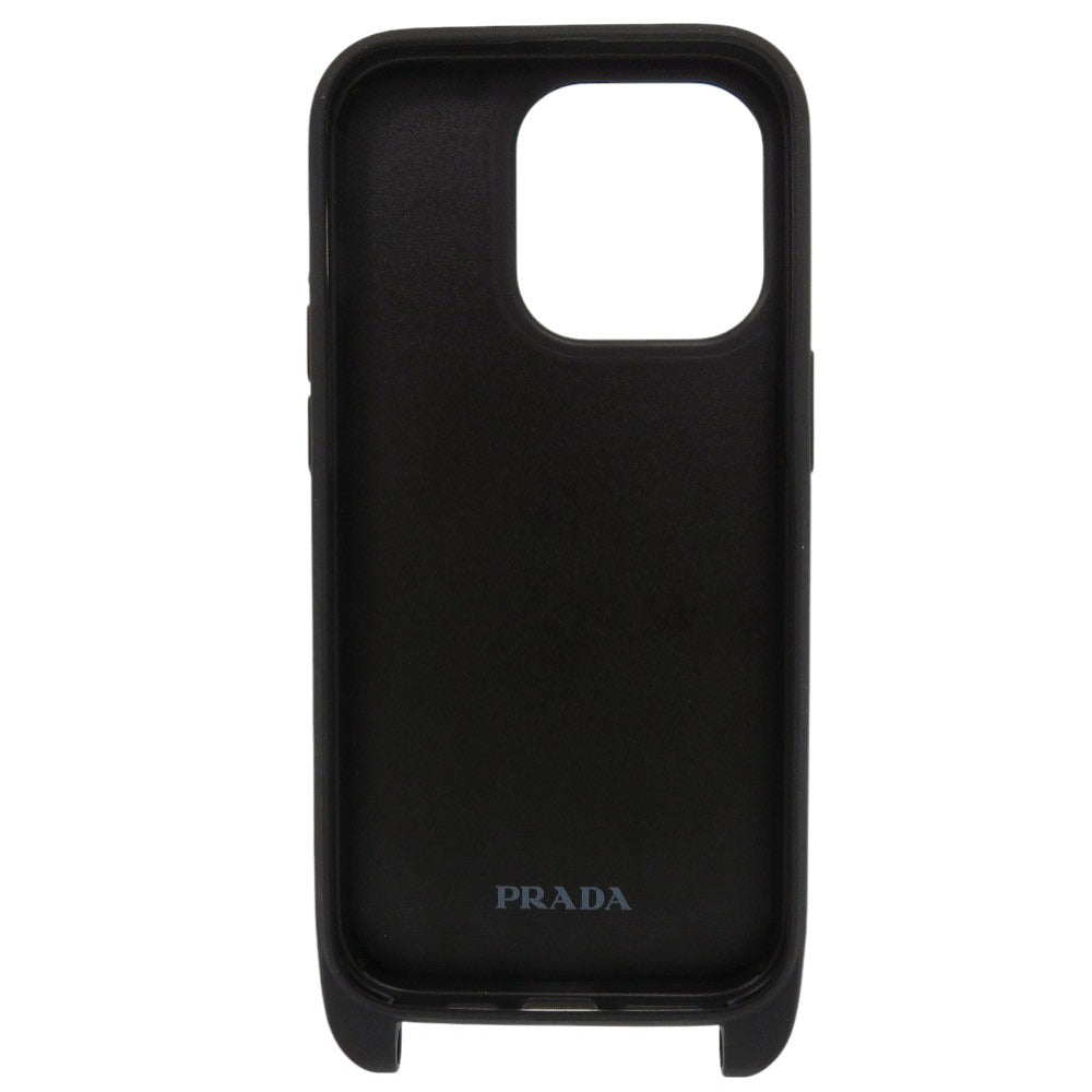PRADA Other accessories leather white Triangle logo