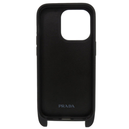 PRADA Other accessories leather white Triangle logo
