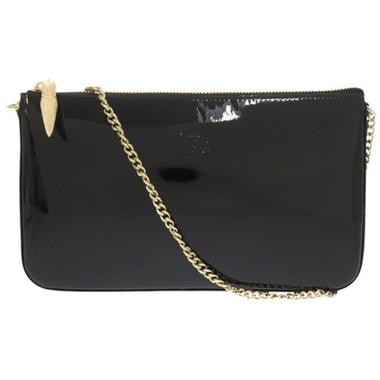 Christian Louboutin Shoulder Bag Patent leather black