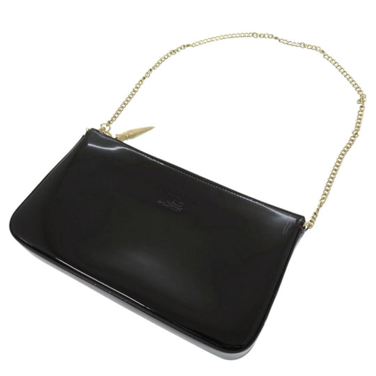 Christian Louboutin Shoulder Bag Patent leather black