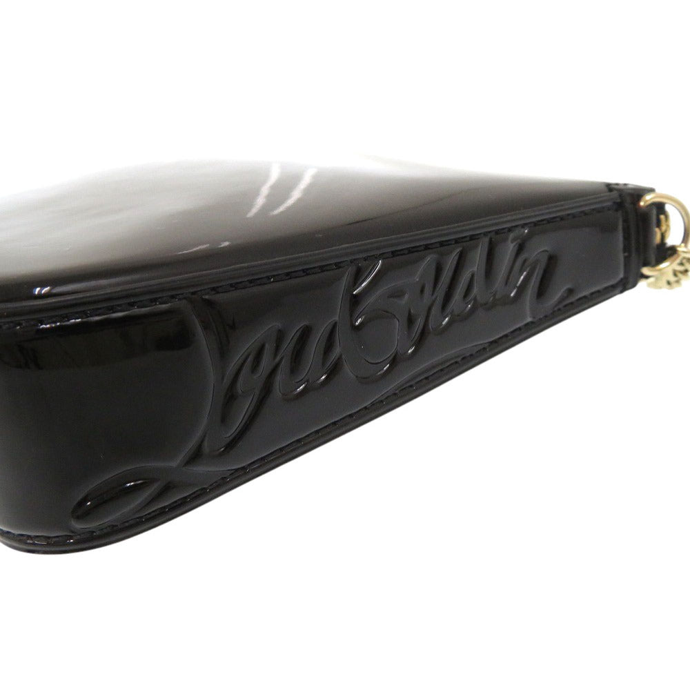 Christian Louboutin Shoulder Bag Patent leather black