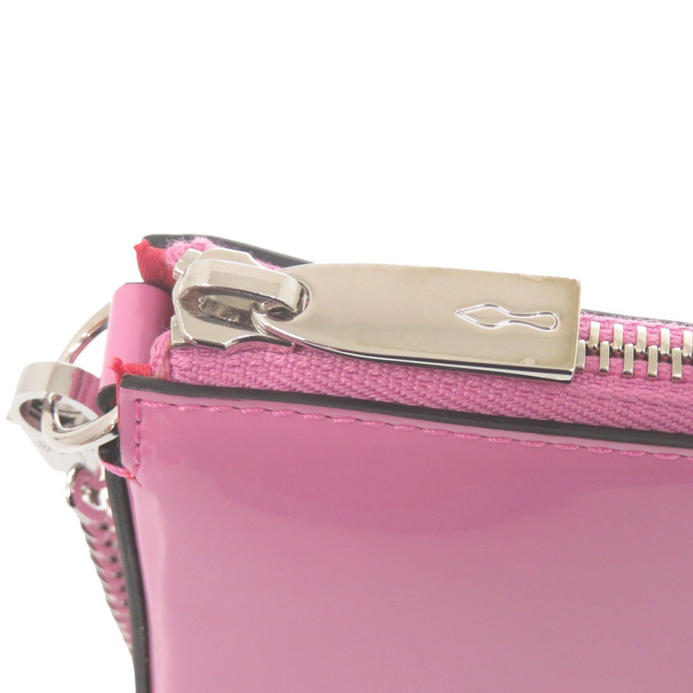 Christian Louboutin Shoulder Bag 3225249 Patent leather pink Rubira