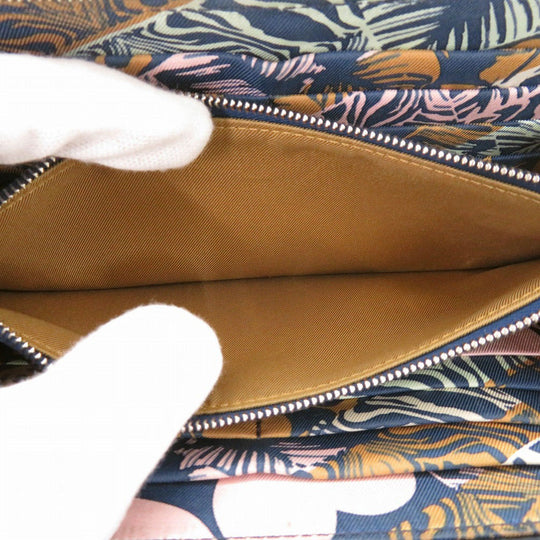 HERMES Long Wallet Purse Epsom, Silk Blue drus Azap Silk In Long