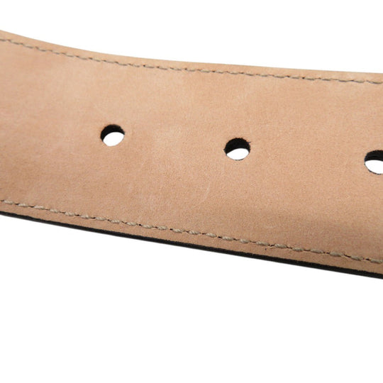 JIMMY CHOO belt leather Navy Star studs 85