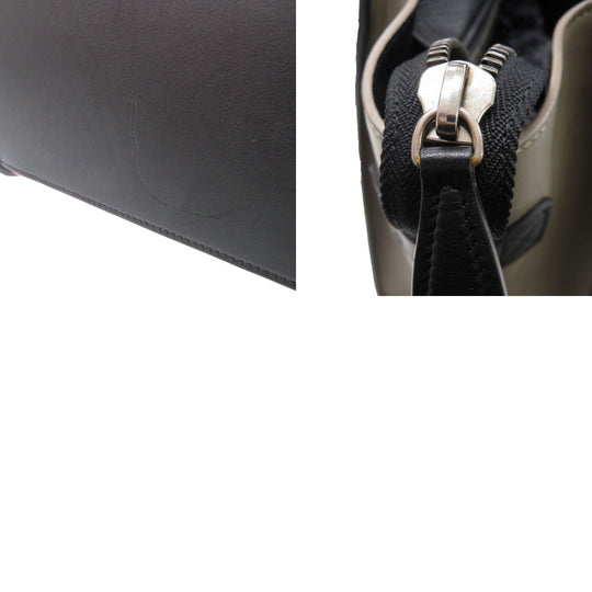 CELINE Handbag leather black Luggage micro shopper