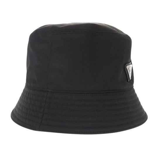 PRADA Other hats 1HC137 Nylon black Re-Nylon Bucket Hat with Triangle Logo unisex(Unisex) S Used Authentic