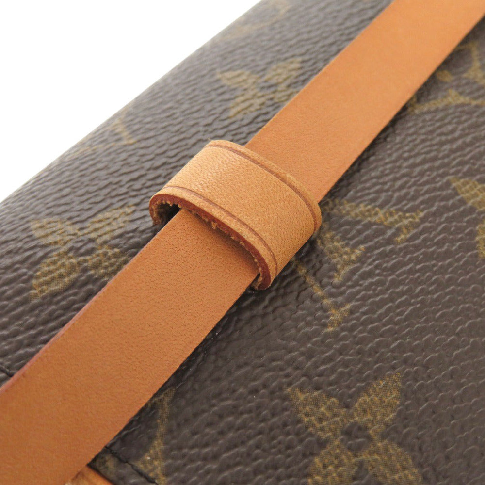 LOUIS VUITTON Waist bag M51855 Monogram canvas Brown Monogram Pochette Florentine Women Used Authentic