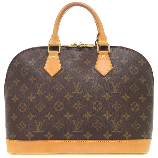 LOUIS VUITTON Handbag M51130 Monogram canvas Brown Monogram Alma