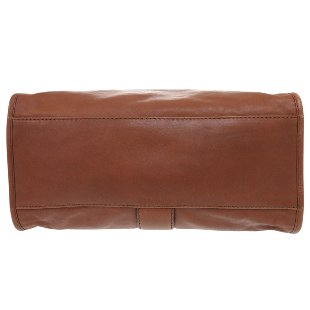 GUCCI Handbag 296856 leather Brown Soft Stirrup