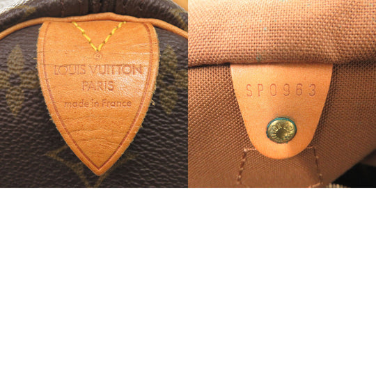 LOUIS VUITTON Handbag M41522 Monogram canvas Brown Monogram Speedy 40