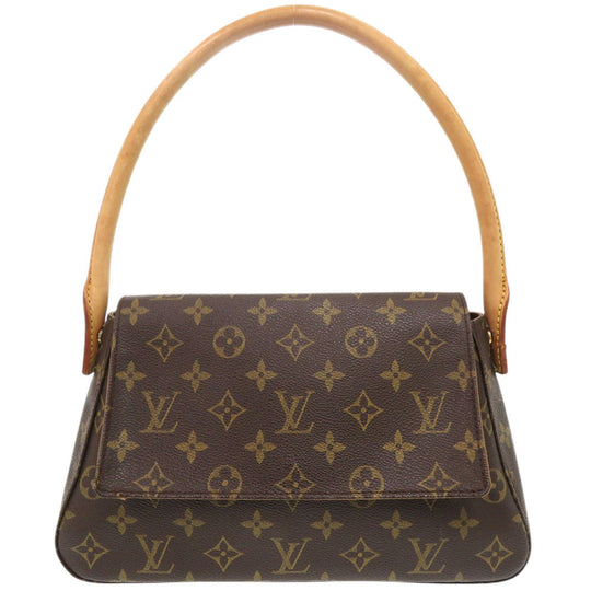 LOUIS VUITTON Handbag M51147 Monogram canvas Brown Monogram Mini Looping