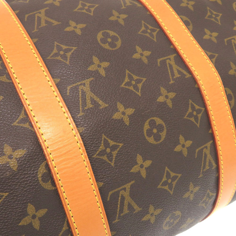 LOUIS VUITTON Boston Duffel bag M41416 Monogram canvas Brown Monogram Keepall bandouliere50 mens Used Authentic