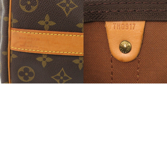 LOUIS VUITTON Boston Duffel bag M41416 Monogram canvas Brown Monogram Keepall bandouliere50 mens Used Authentic