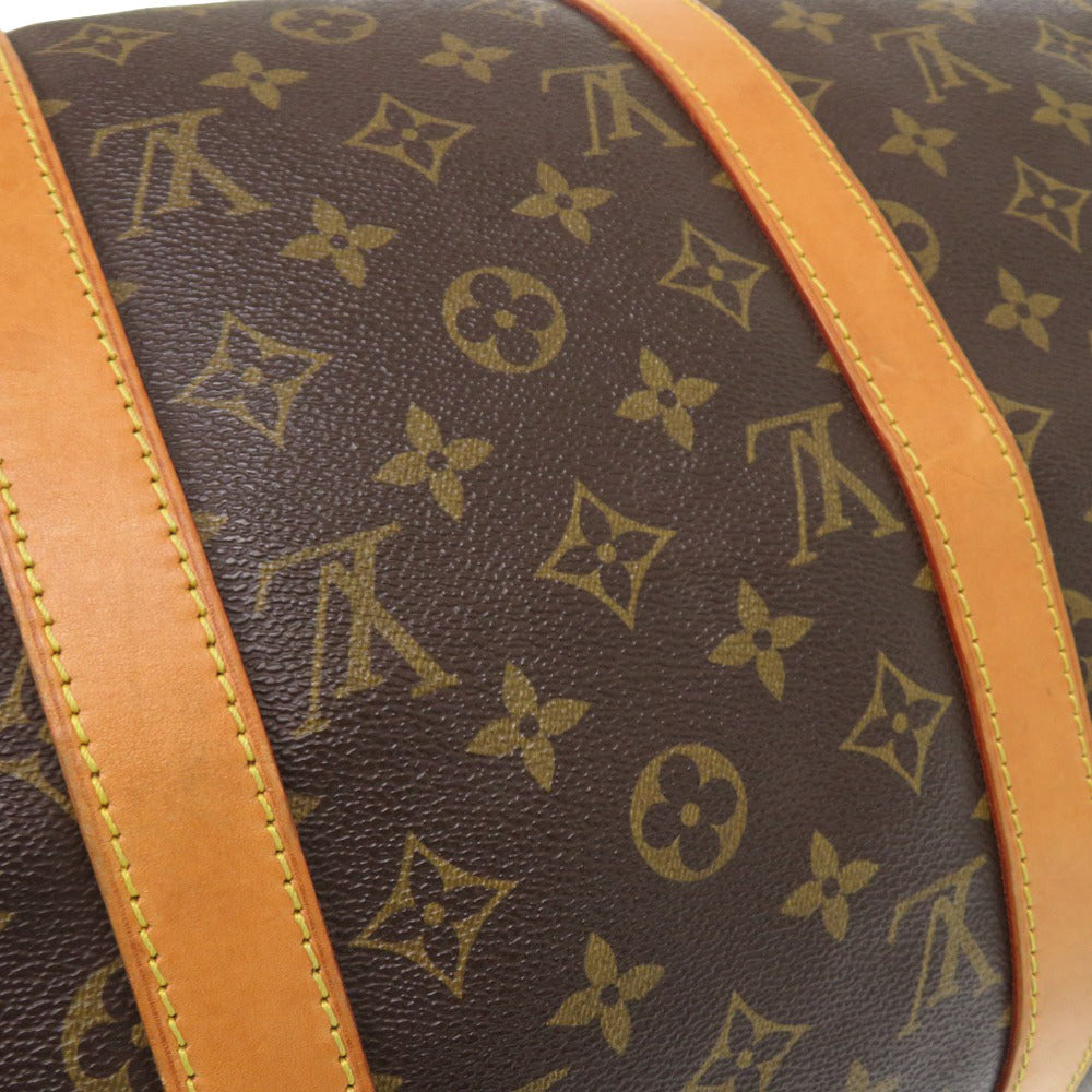 LOUIS VUITTON Boston Duffel bag M41416 Monogram canvas Brown Monogram Keepall bandouliere50 mens Used Authentic