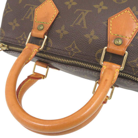 LOUIS VUITTON Handbag M41109 Monogram canvas Brown Monogram Speedy 25