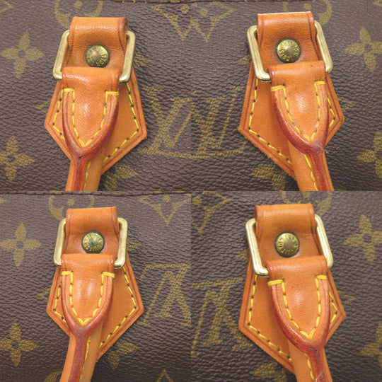 LOUIS VUITTON Handbag M41109 Monogram canvas Brown Monogram Speedy 25