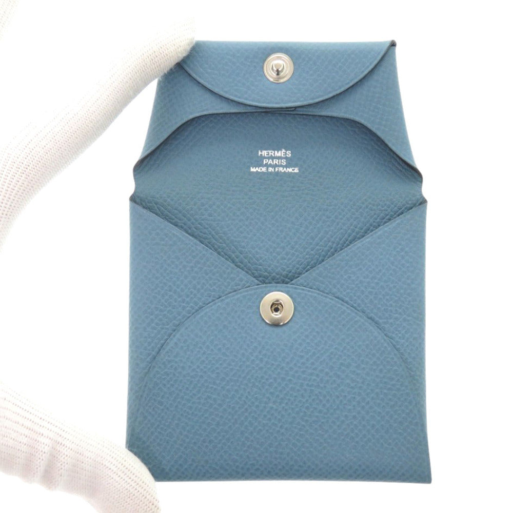 HERMES Coin case Epsom Blue gene Bastia