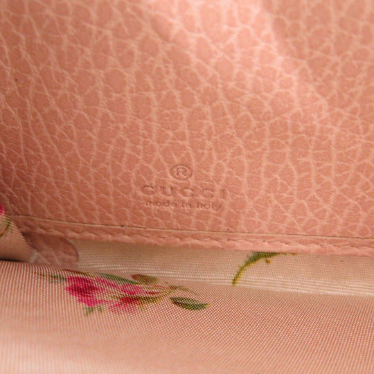 GUCCI Long Wallet Purse 524291 leather black GG Marmont Ribbon