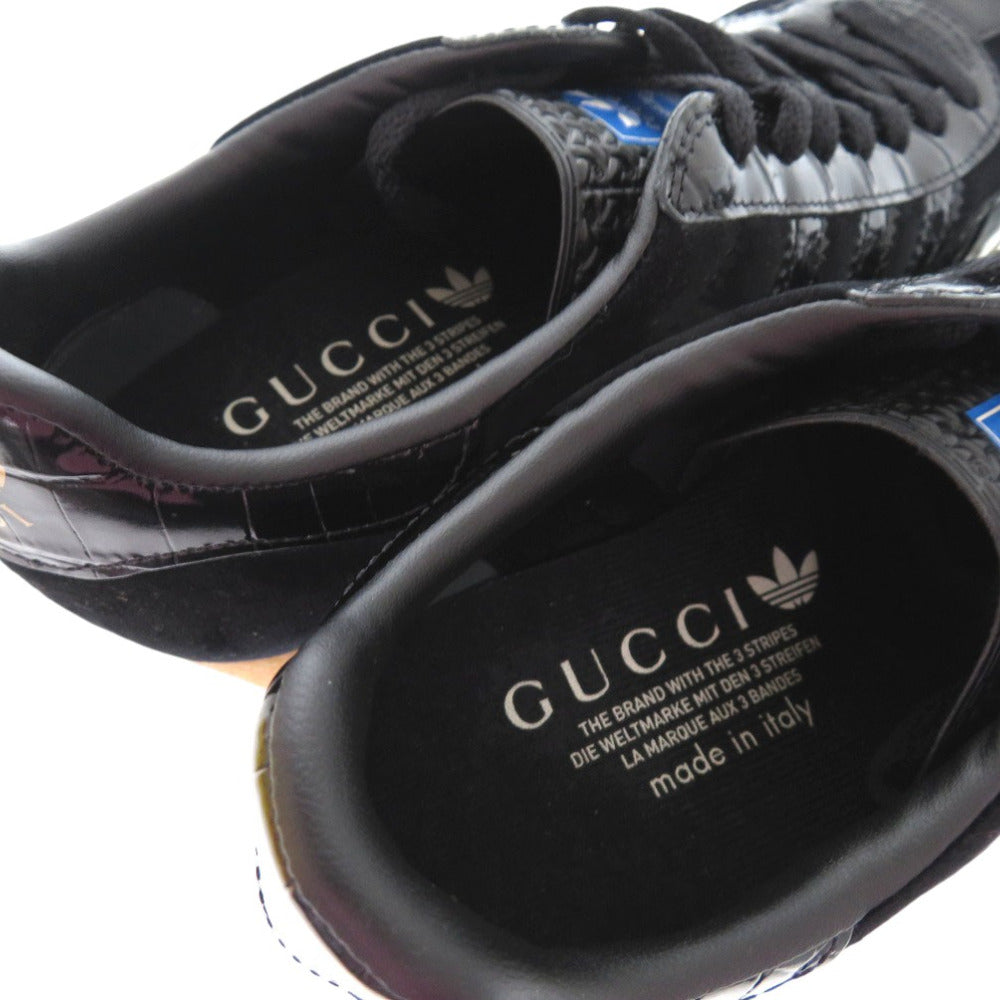 GUCCI sneakers enamel black GUCCI × adidas originals GAZELLE 38