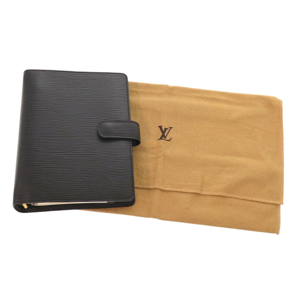 LOUIS VUITTON Notebook cover R20202 Taiga Aldoise Agenda MM mens Used Authentic