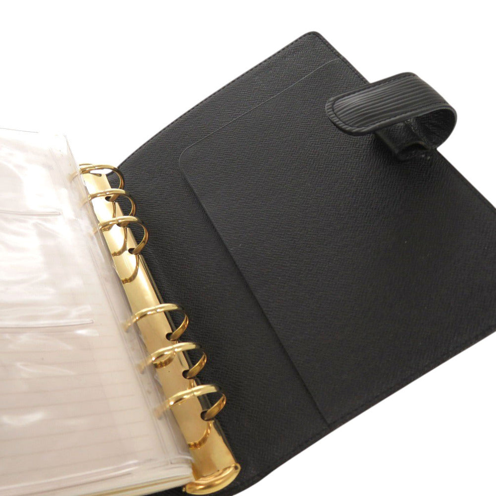LOUIS VUITTON Notebook cover R20202 Taiga Aldoise Agenda MM mens Used Authentic