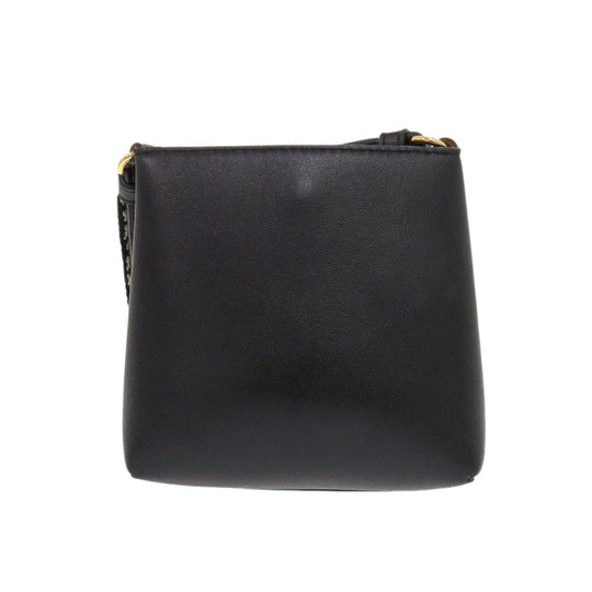 Stella McCartney Shoulder Bag SP21700159 Leather, Canvas black Micro Pochette Women Used Authentic