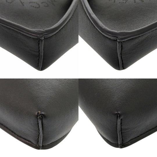 Stella McCartney Shoulder Bag SP21700159 Leather, Canvas black Micro Pochette Women Used Authentic