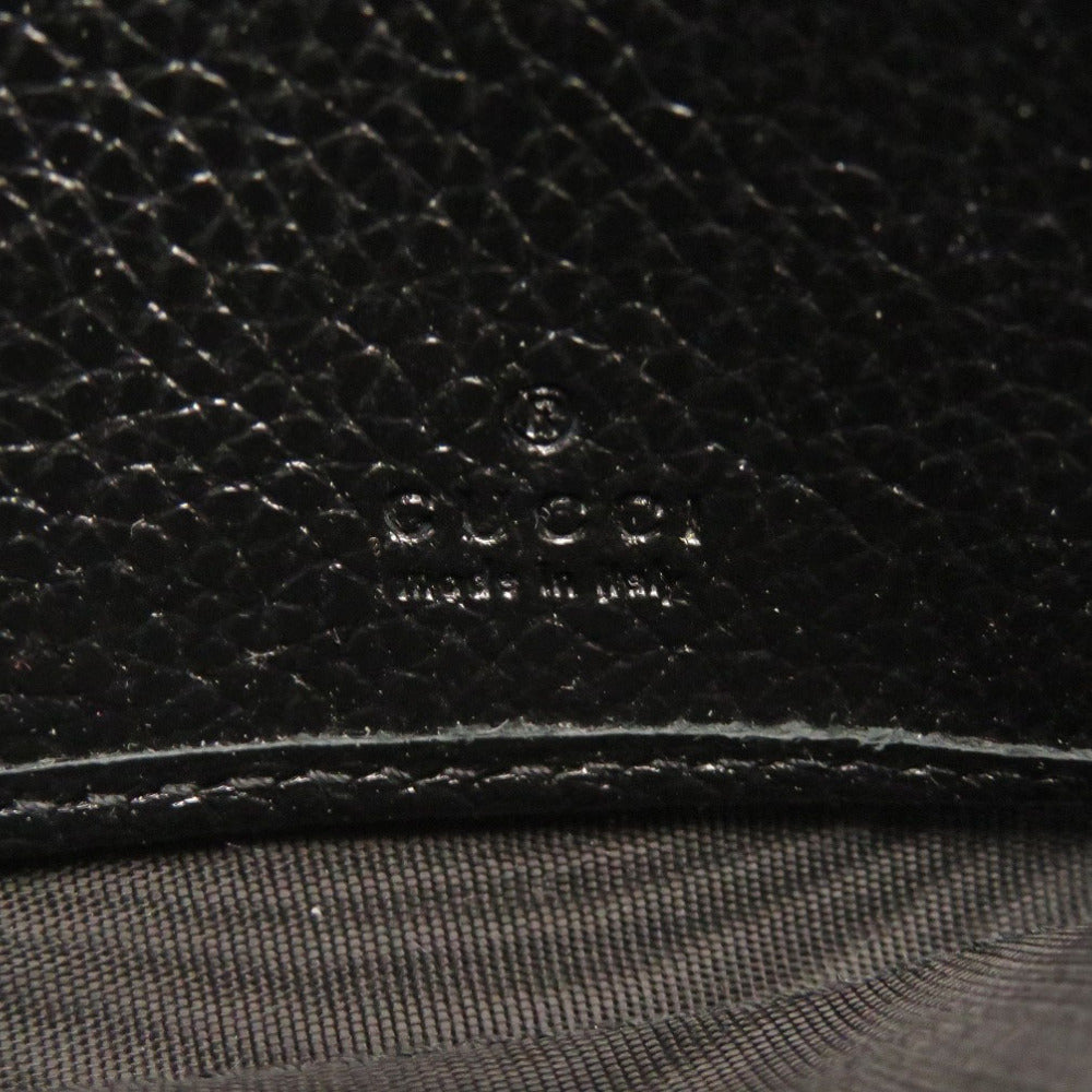 GUCCI Long Wallet Purse 573612 Calfskin black Zumi
