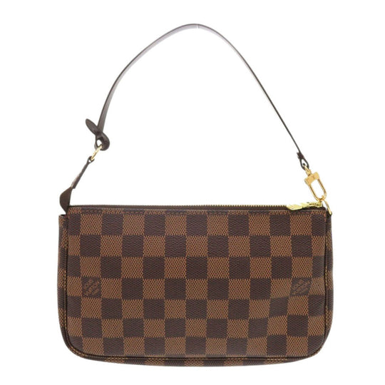 LOUIS VUITTON Pouch N41206 Damier canvas Brown Damier Pochette Accessoires Accessory pouch Women Used Authentic
