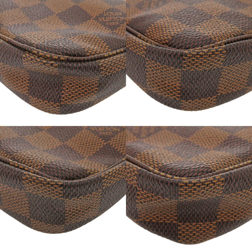LOUIS VUITTON Pouch N41206 Damier canvas Brown Damier Pochette Accessoires Accessory pouch Women Used Authentic