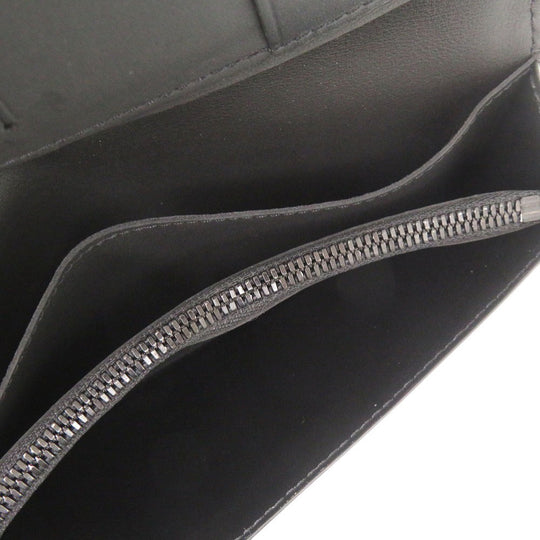 LOUIS VUITTON Long Wallet Purse M62900 leather Noir Monogram shadow Portefeuille Braza
