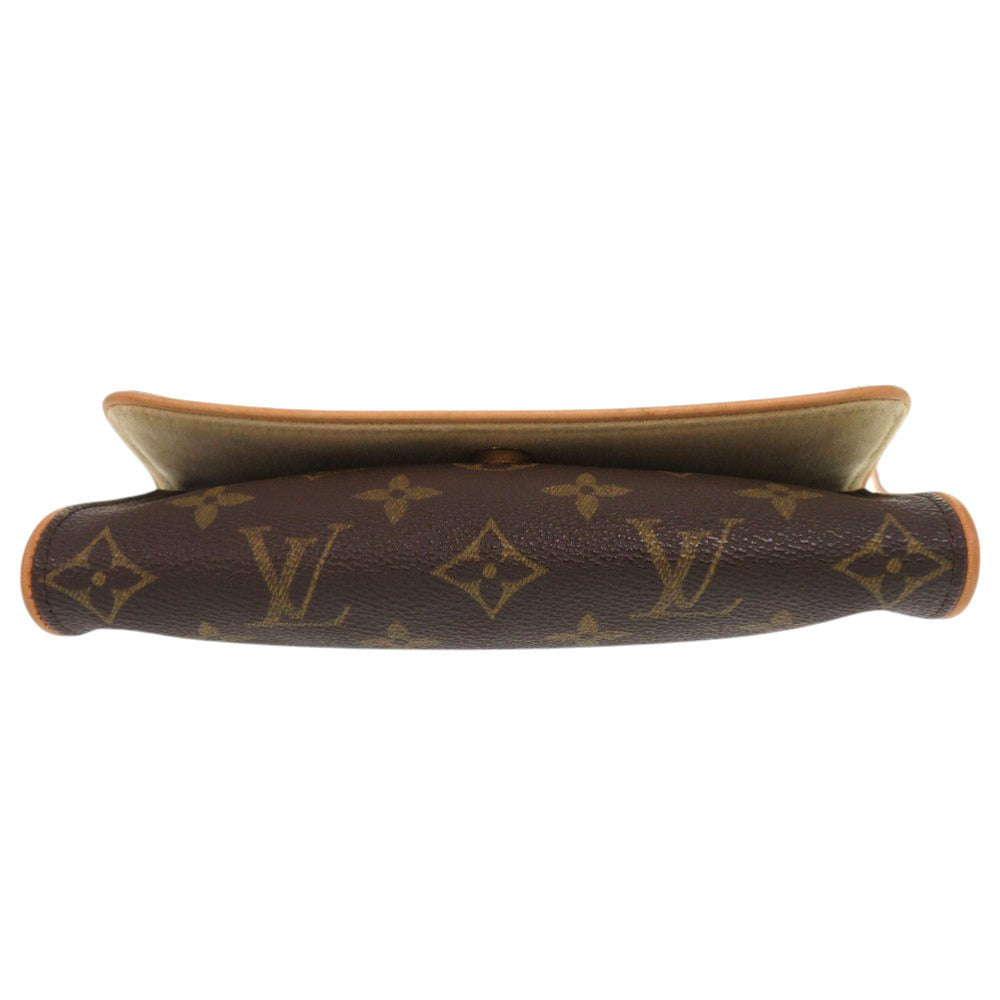 LOUIS VUITTON Shoulder Bag M51854 Monogram canvas Brown Monogram Pochette Twin PM