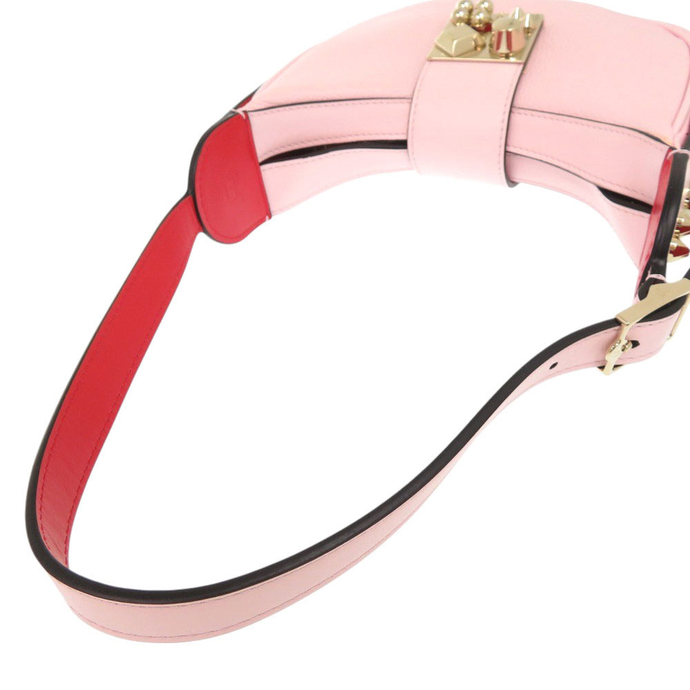 Christian Louboutin Shoulder Bag leather pink CARASKY mini